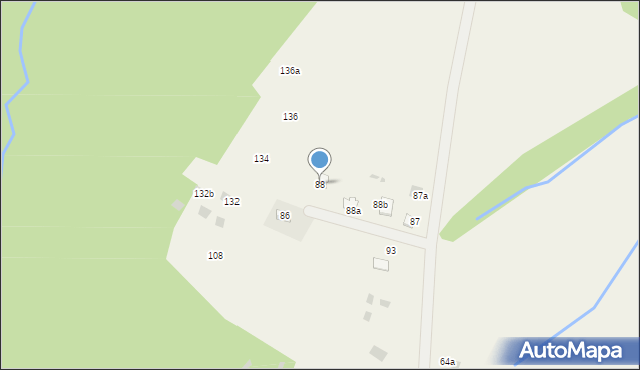 Smerek, Smerek, 88, mapa Smerek