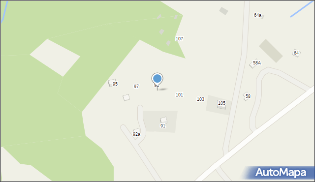 Smerek, Smerek, 99, mapa Smerek