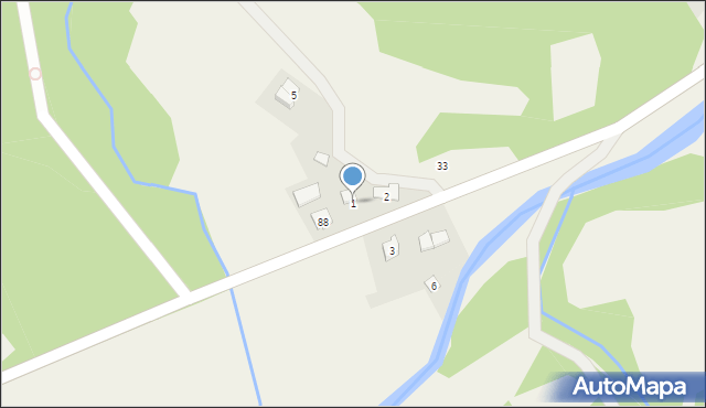 Smerekowiec, Smerekowiec, 1, mapa Smerekowiec