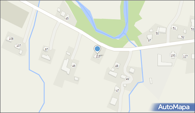 Smerekowiec, Smerekowiec, 113, mapa Smerekowiec