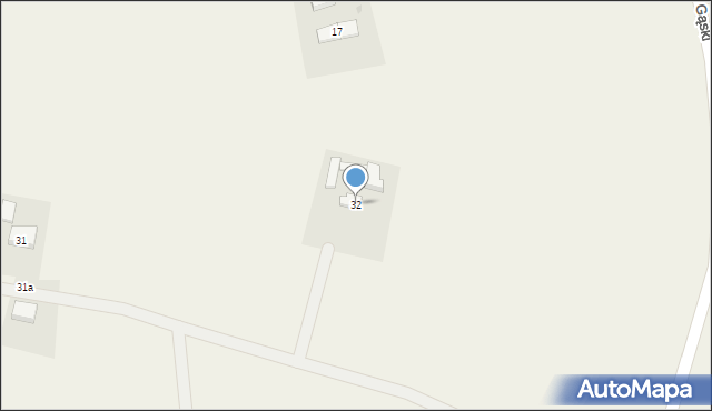 Śmiechów, Śmiechów, 32, mapa Śmiechów