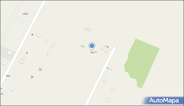 Śmiechów, Śmiechów, 7vk, mapa Śmiechów