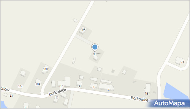 Śmiechów, Śmiechów, 9I, mapa Śmiechów