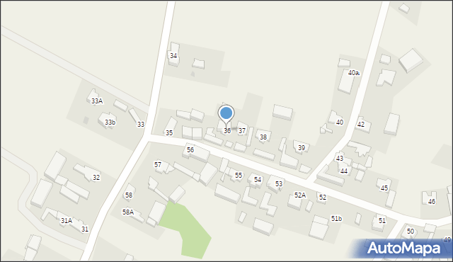 Śmieszkowo, Śmieszkowo, 36, mapa Śmieszkowo