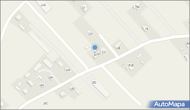 Śmigno, Śmigno, 11, mapa Śmigno