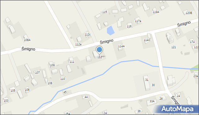 Śmigno, Śmigno, 112, mapa Śmigno