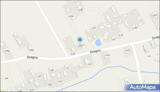 Śmigno, Śmigno, 112c, mapa Śmigno