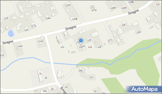 Śmigno, Śmigno, 122, mapa Śmigno