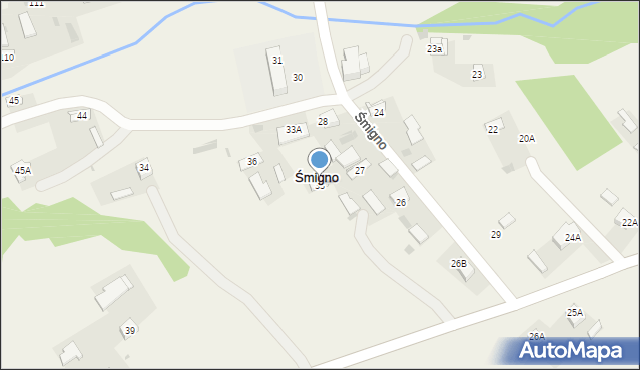 Śmigno, Śmigno, 33, mapa Śmigno