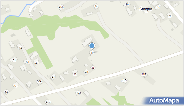Śmigno, Śmigno, 39, mapa Śmigno