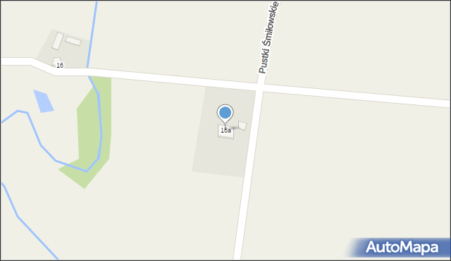 Śmiłowice, Śmiłowice, 16a, mapa Śmiłowice