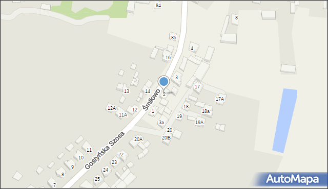 Śmiłowo, Śmiłowo, 2, mapa Śmiłowo