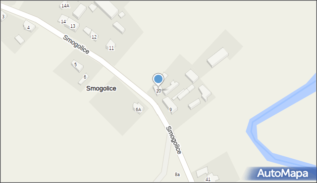 Smogolice, Smogolice, 10, mapa Smogolice