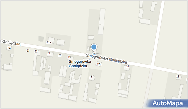Smogorówka Goniądzka, Smogorówka Goniądzka, 16, mapa Smogorówka Goniądzka