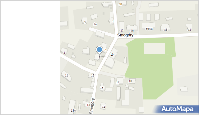 Smogóry, Smogóry, 3, mapa Smogóry