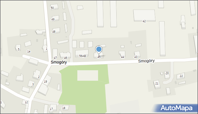 Smogóry, Smogóry, 45, mapa Smogóry