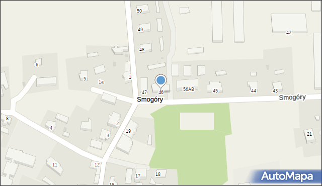 Smogóry, Smogóry, 46, mapa Smogóry