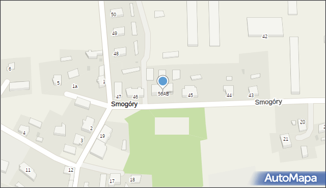 Smogóry, Smogóry, 56AB, mapa Smogóry