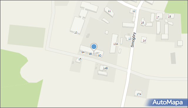 Smogóry, Smogóry, 9C, mapa Smogóry