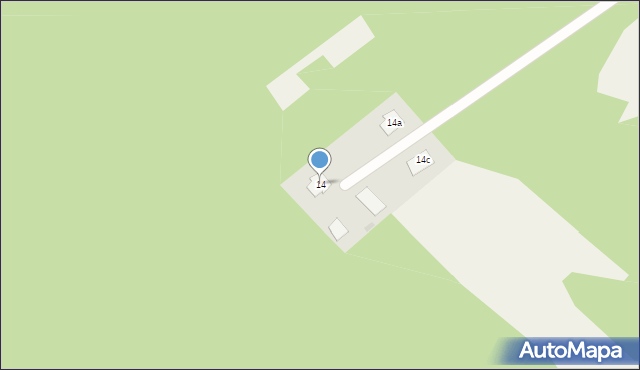 Smogorzewiec, Smogorzewiec, 14, mapa Smogorzewiec