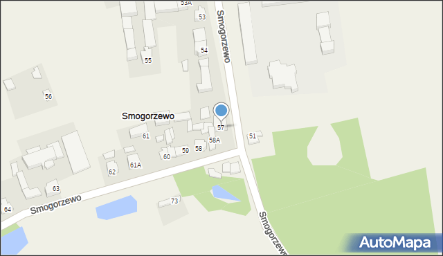 Smogorzewo, Smogorzewo, 57, mapa Smogorzewo