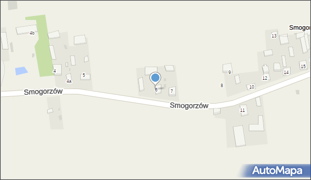 Smogorzów, Smogorzów, 6, mapa Smogorzów