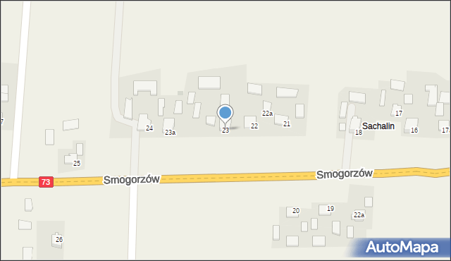 Smogorzów, Smogorzów, 23, mapa Smogorzów