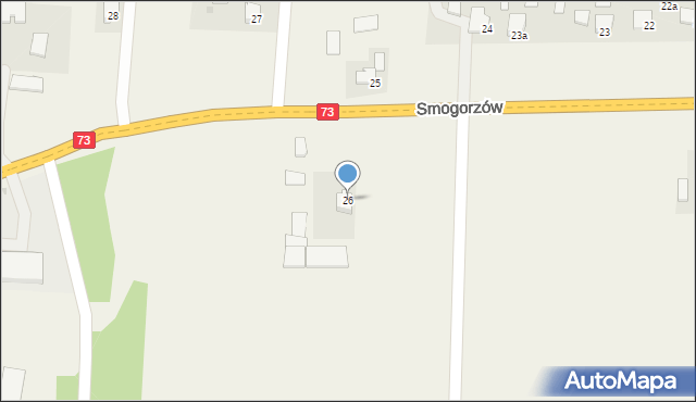 Smogorzów, Smogorzów, 26, mapa Smogorzów