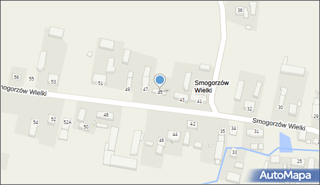 Smogorzów Wielki, Smogorzów Wielki, 45, mapa Smogorzów Wielki