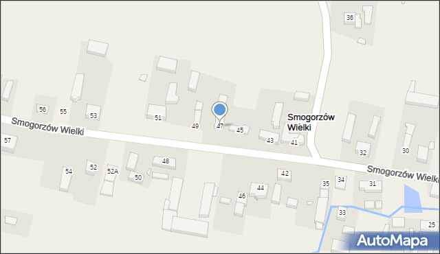 Smogorzów Wielki, Smogorzów Wielki, 47, mapa Smogorzów Wielki