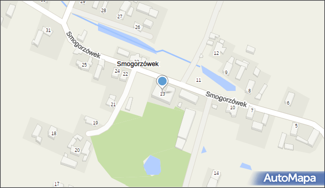 Smogorzówek, Smogorzówek, 13, mapa Smogorzówek