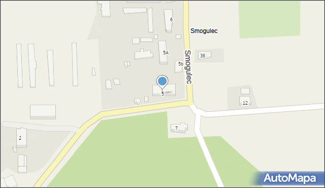Smogulec, Smogulec, 5, mapa Smogulec