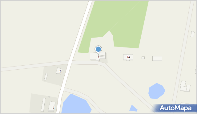 Smogulecka Wieś, Smogulecka Wieś, 1, mapa Smogulecka Wieś