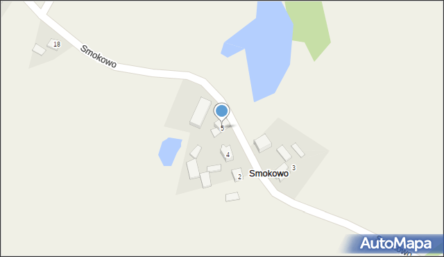 Smokowo, Smokowo, 5, mapa Smokowo