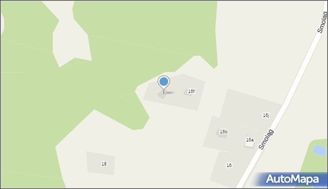 Smoląg, Smoląg, 16e, mapa Smoląg