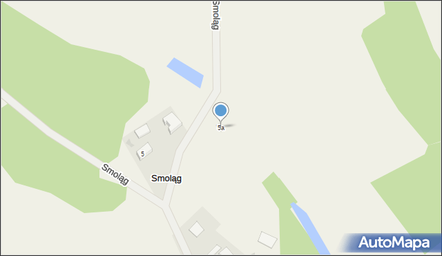 Smoląg, Smoląg, 5a, mapa Smoląg