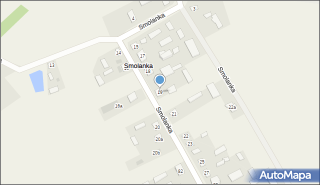 Smolanka, Smolanka, 19, mapa Smolanka