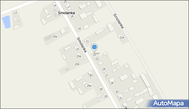 Smolanka, Smolanka, 22, mapa Smolanka