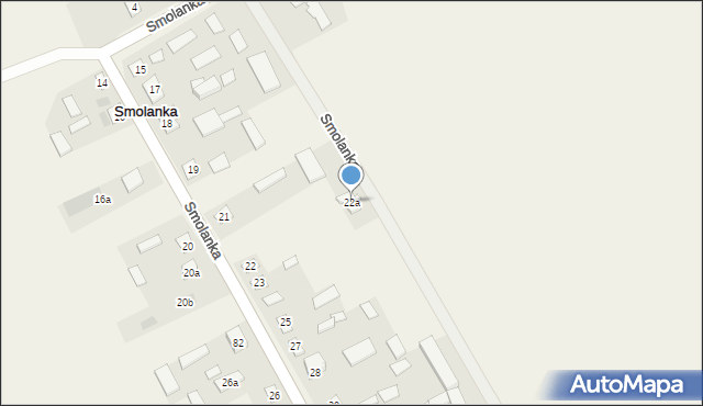 Smolanka, Smolanka, 22a, mapa Smolanka