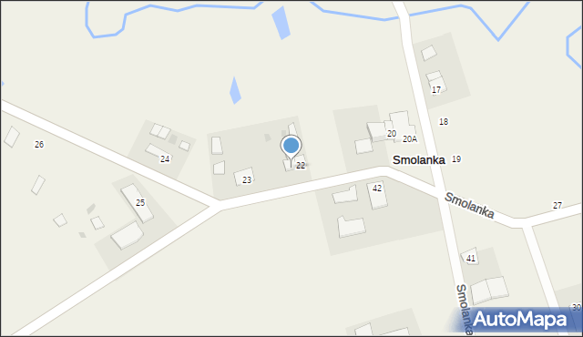 Smolanka, Smolanka, 22a, mapa Smolanka