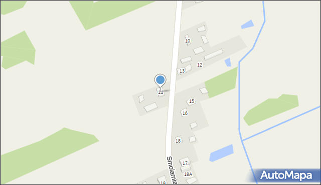 Smolarnia, Smolarnia, 14, mapa Smolarnia