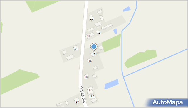 Smolarnia, Smolarnia, 15, mapa Smolarnia