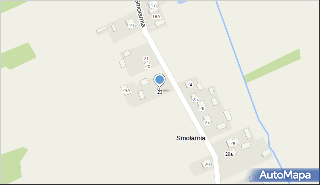 Smolarnia, Smolarnia, 23, mapa Smolarnia