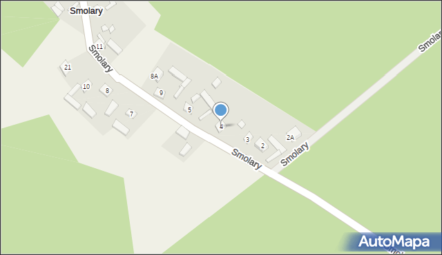 Smolary, Smolary, 4, mapa Smolary