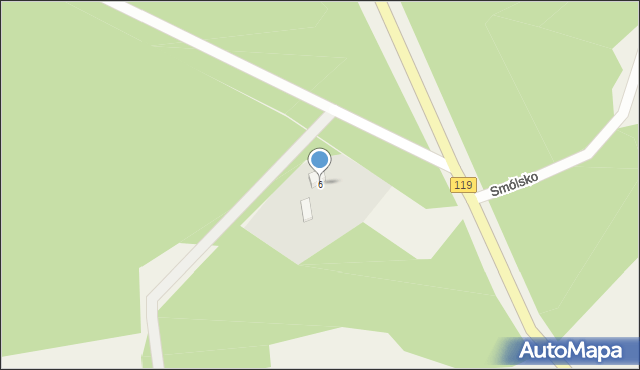 Smolary, Smolary, 6, mapa Smolary