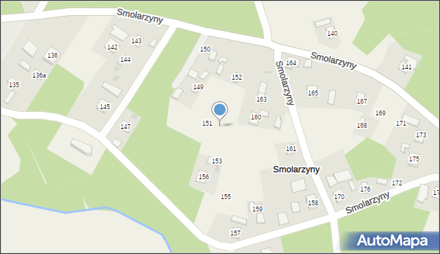 Smolarzyny, Smolarzyny, 154, mapa Smolarzyny