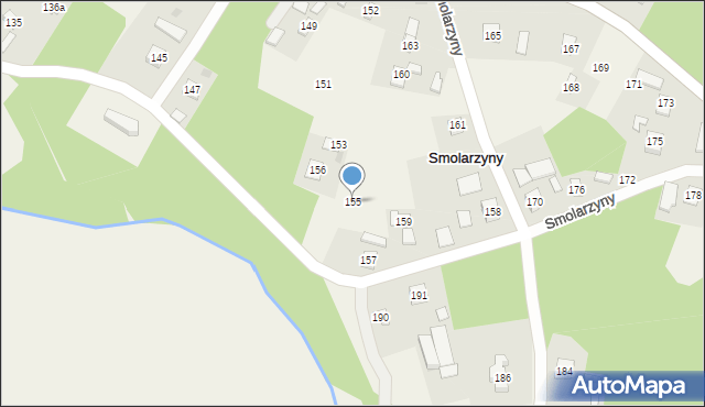 Smolarzyny, Smolarzyny, 155, mapa Smolarzyny