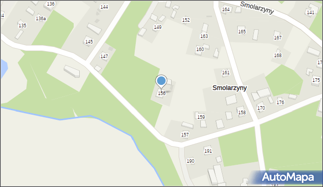 Smolarzyny, Smolarzyny, 156, mapa Smolarzyny