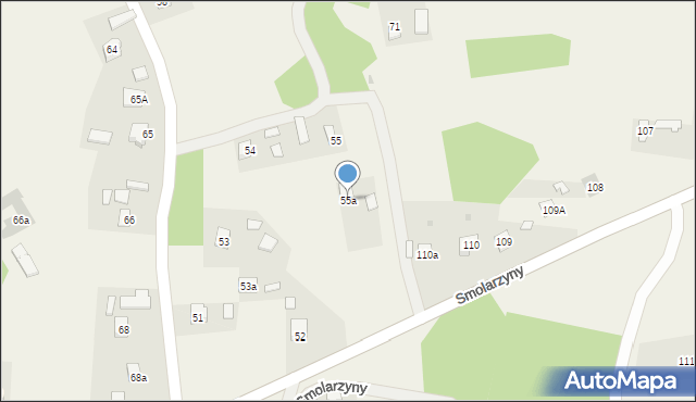 Smolarzyny, Smolarzyny, 55a, mapa Smolarzyny