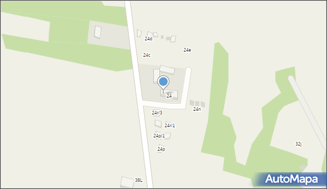 Smołdziński Las, Smołdziński Las, 24a, mapa Smołdziński Las